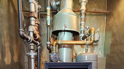 Cleaning & Maintenance of Weil-McLain Boiler Photo